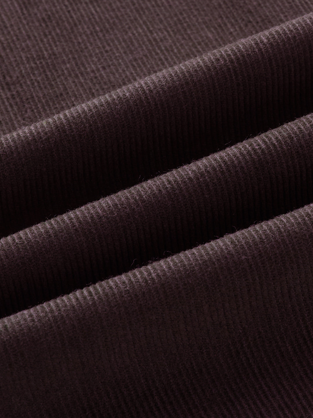 Dark Grey Corduroy Oversized Shirt