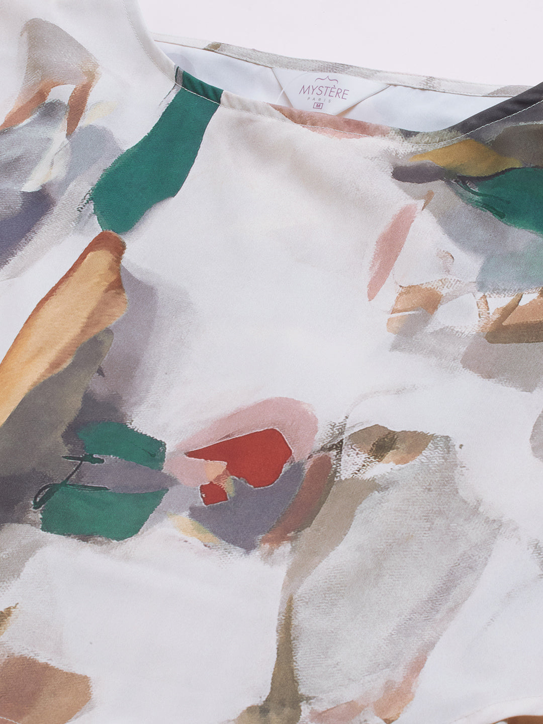 Multicolor Serene Hues Printed Maternity Dress