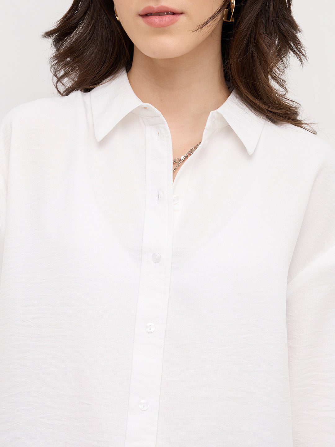 Essential Snow White Oversized Shirt