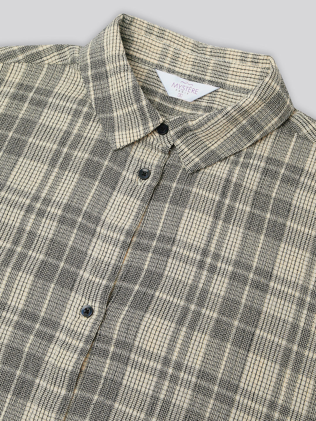 Multicolor Checkered Oversized Shirt