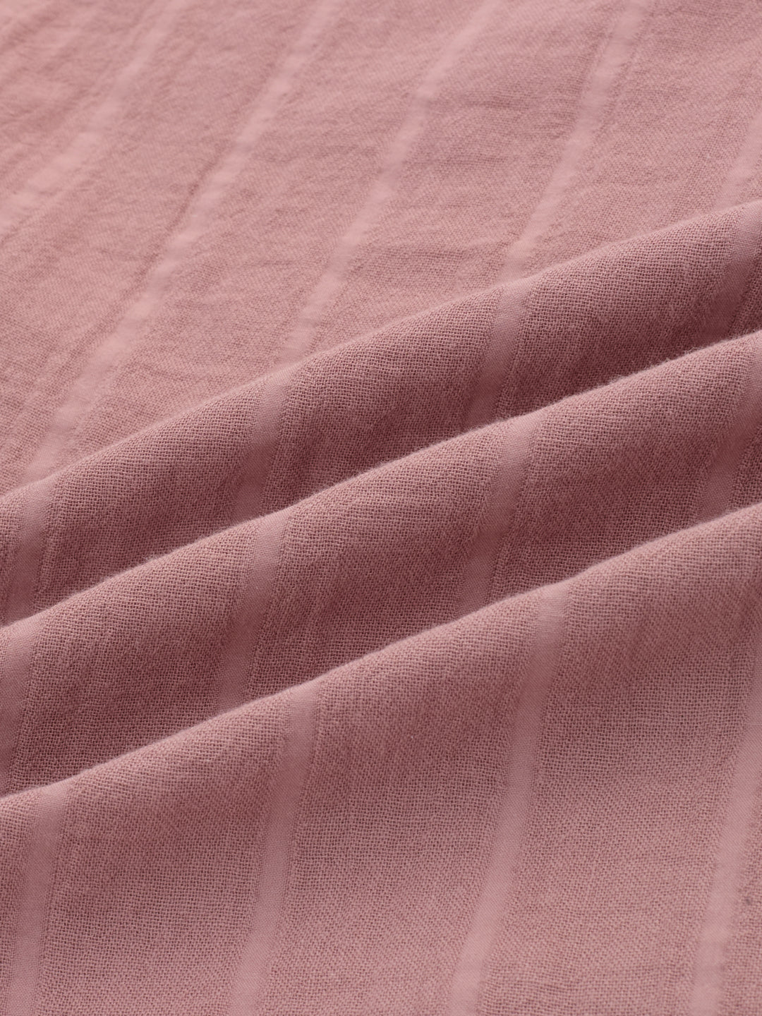 Dusty Pink Seersucker DoubleCloth Oversized Shirt
