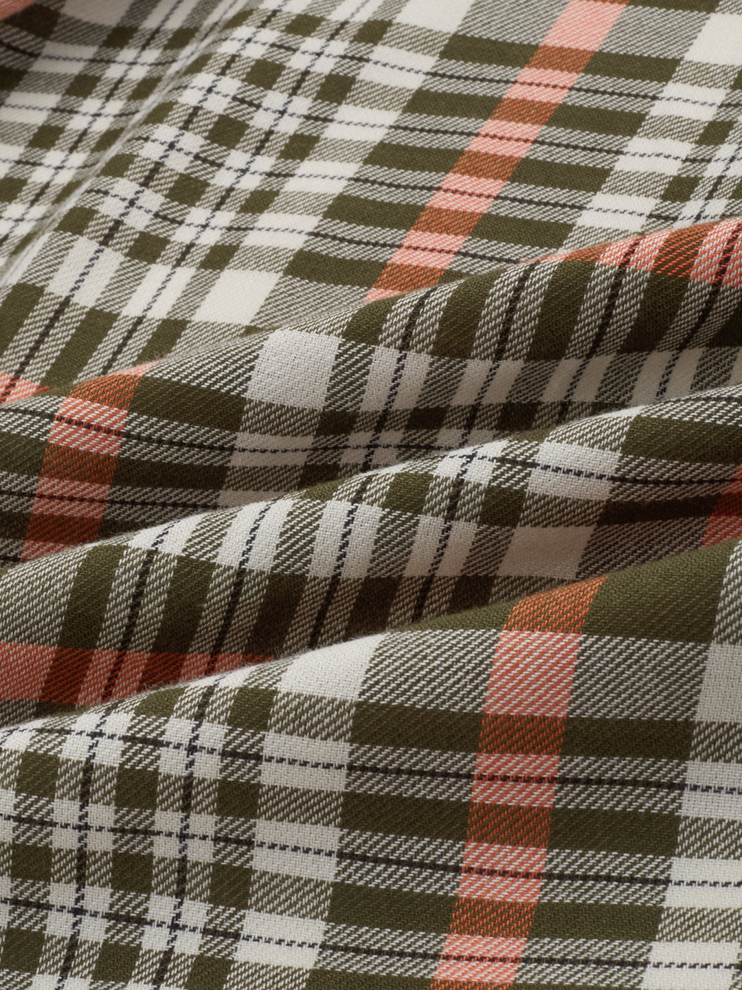 Multicolor Tartan Checked Oversized Shirt