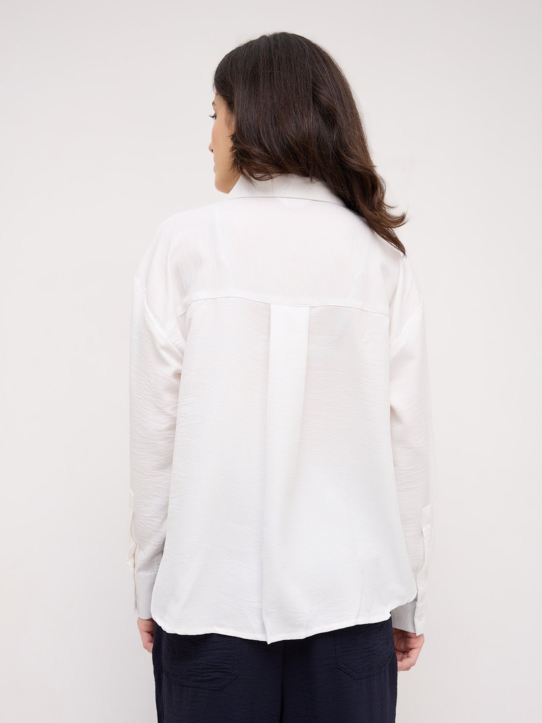 Essential Snow White Oversized Shirt
