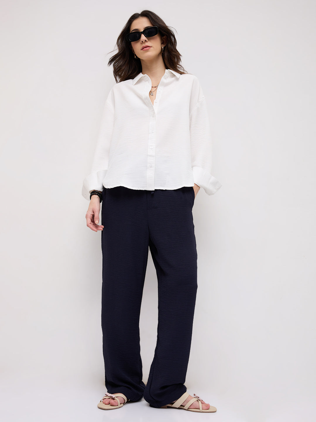 Essential Snow White Oversized Shirt
