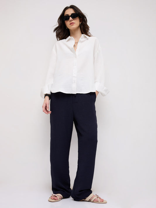 Essential Snow White Oversized Shirt