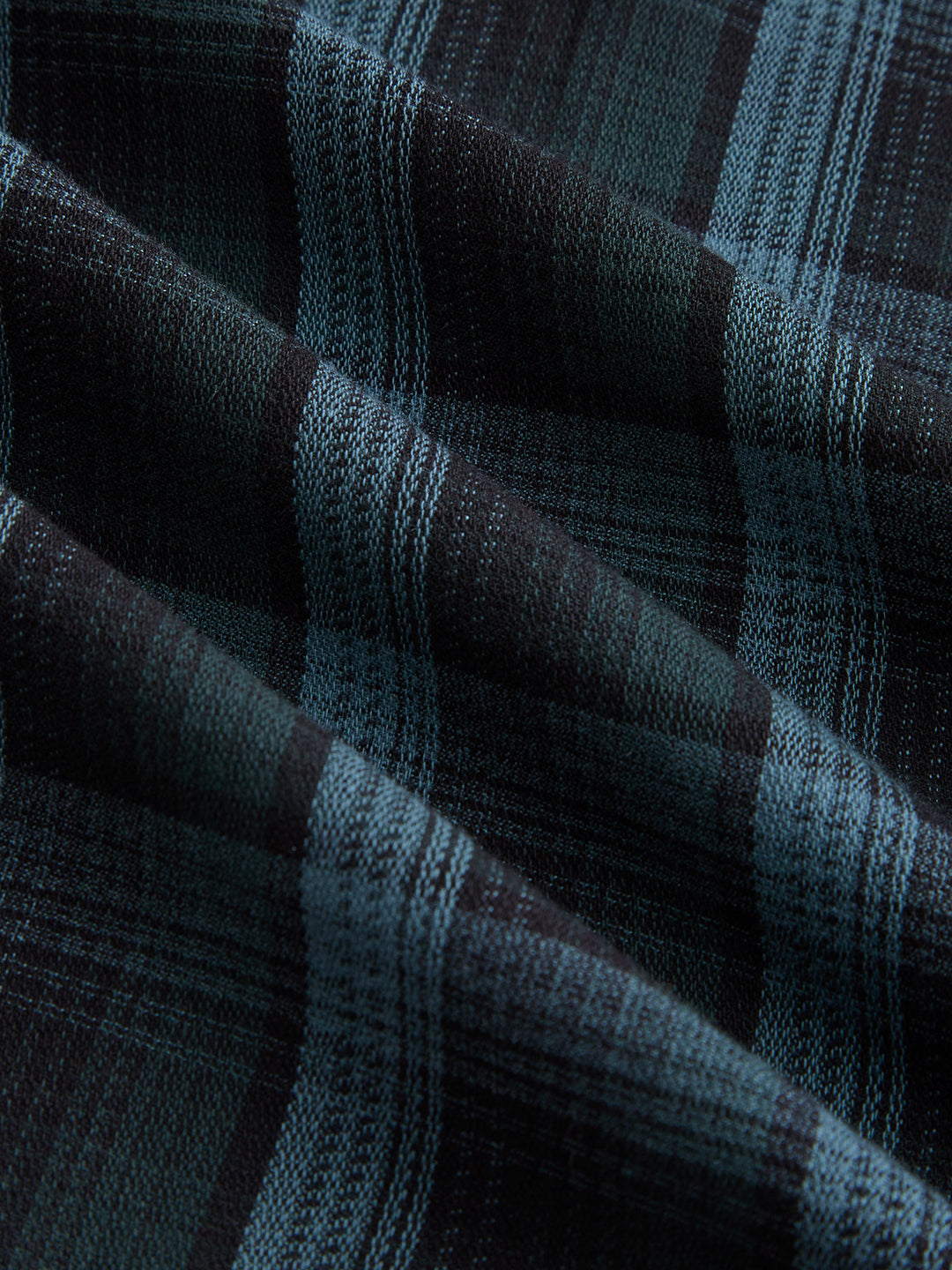 Black & Green Multi Checked Oversized Shirt